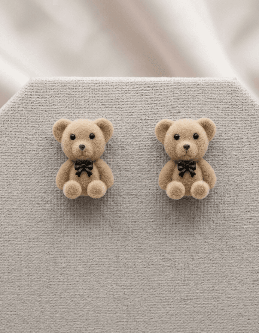Mini Bear Studs